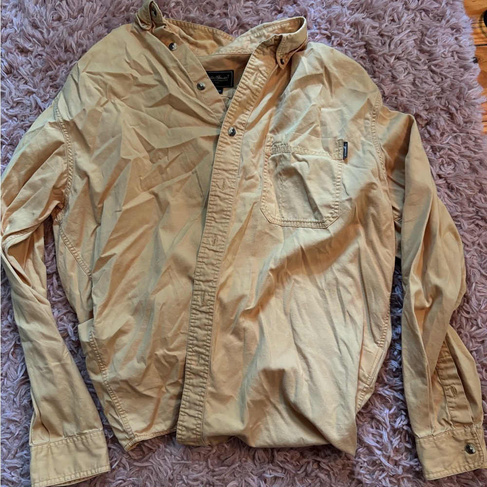 Yellow Button up